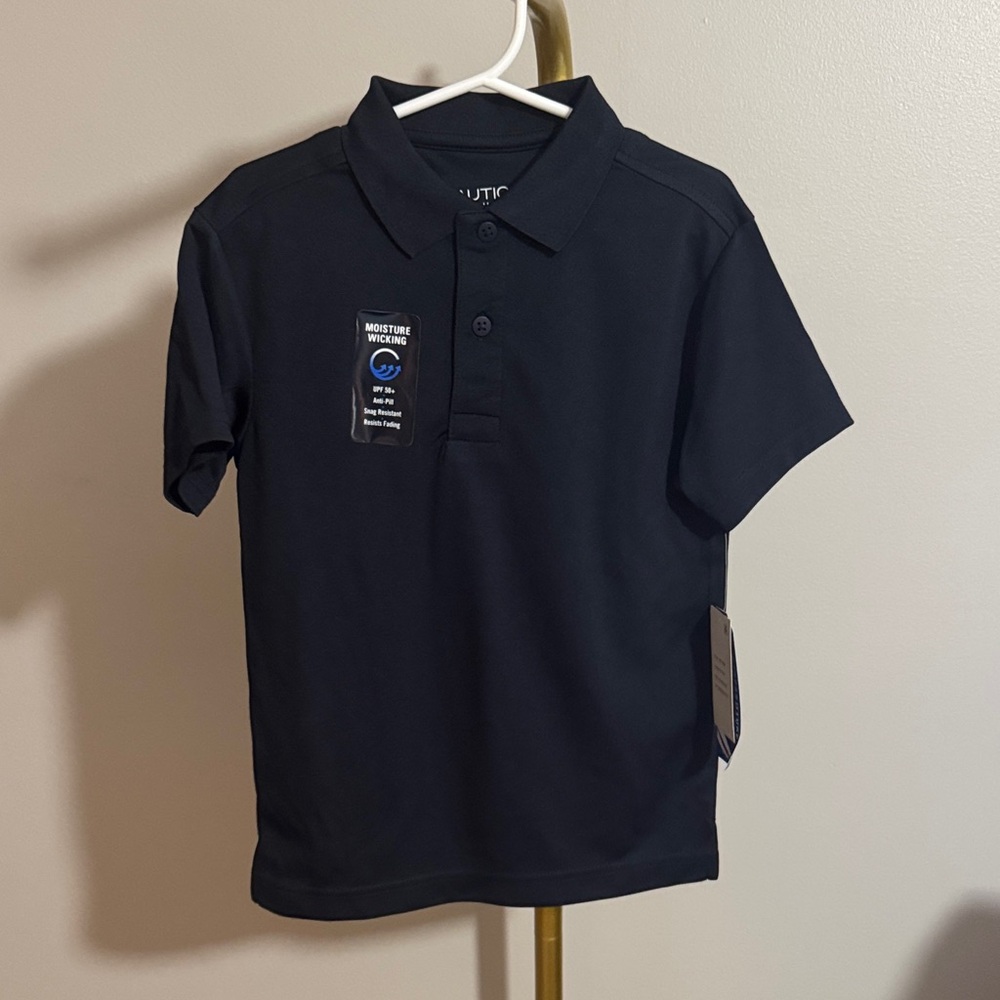 Nautica Kids Dark Blue Polo Shirt